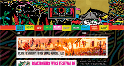 Desktop Screenshot of glastonburyfestivals.co.uk